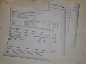 Wine Costing Spreadsheets